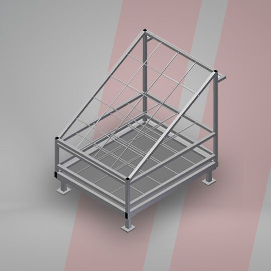  Cărucior pentru profile de armare OS 1100