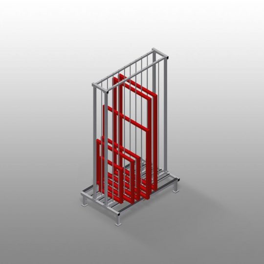 OS 10 Çerçeve Taşıma Rafı