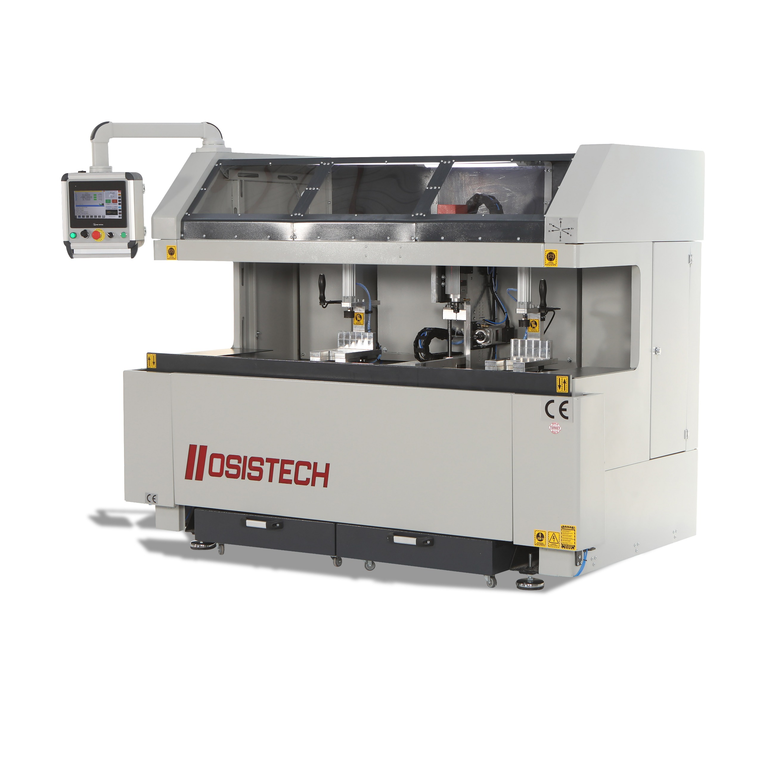 OST-500 Centru de prelucrare CNC 3 axe pentru aluminiu PVC