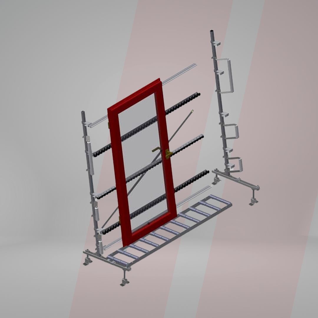 OS 2003 Dikey Makaralı Konveyör